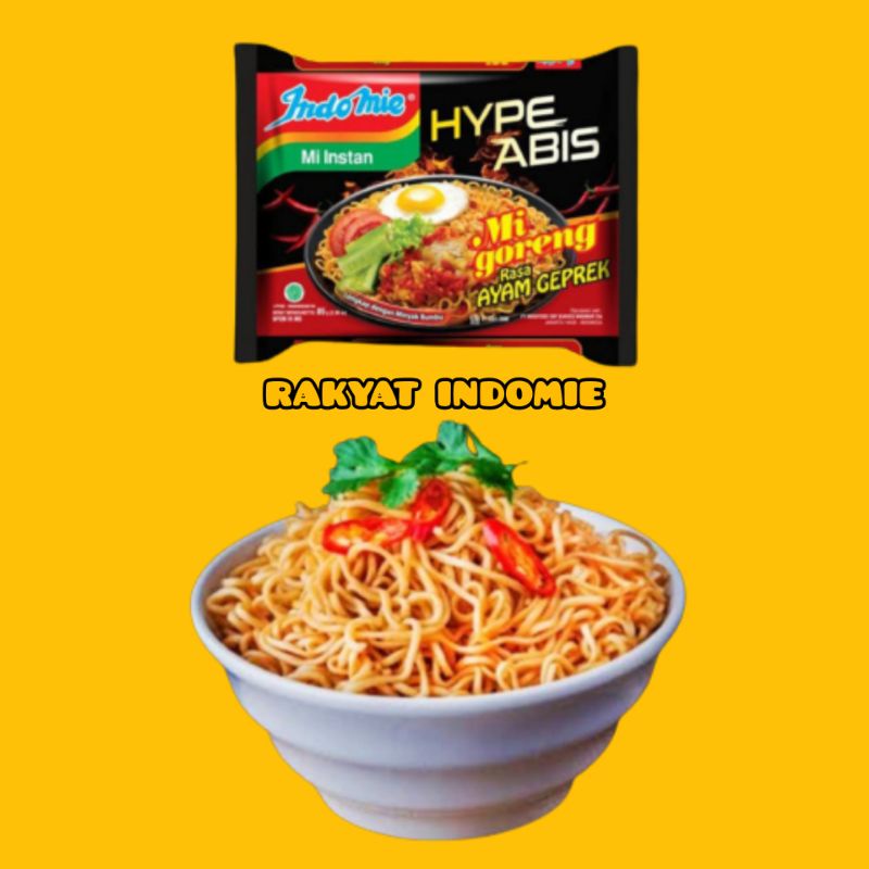 Indomie ayam geprek