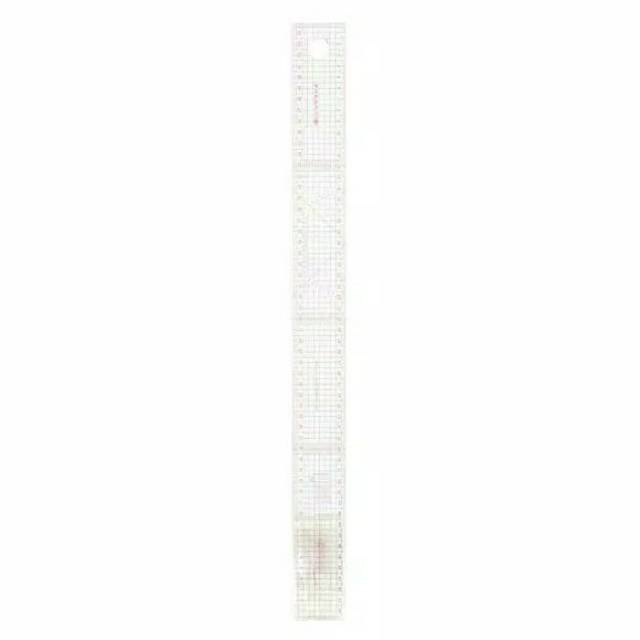 Penggaris Jahit Menjahit - Penggaris Pola Model Lurus 55cm B-55