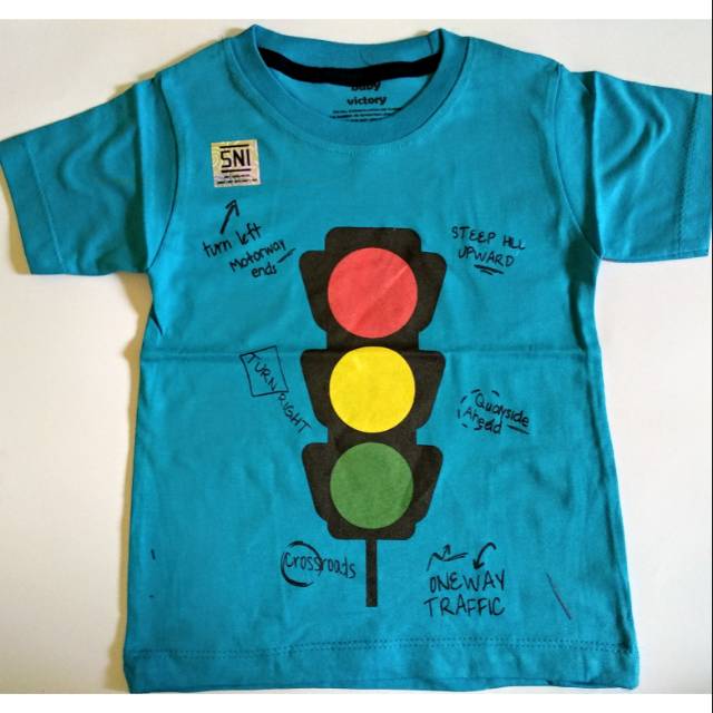 Traffic light kaos anak
