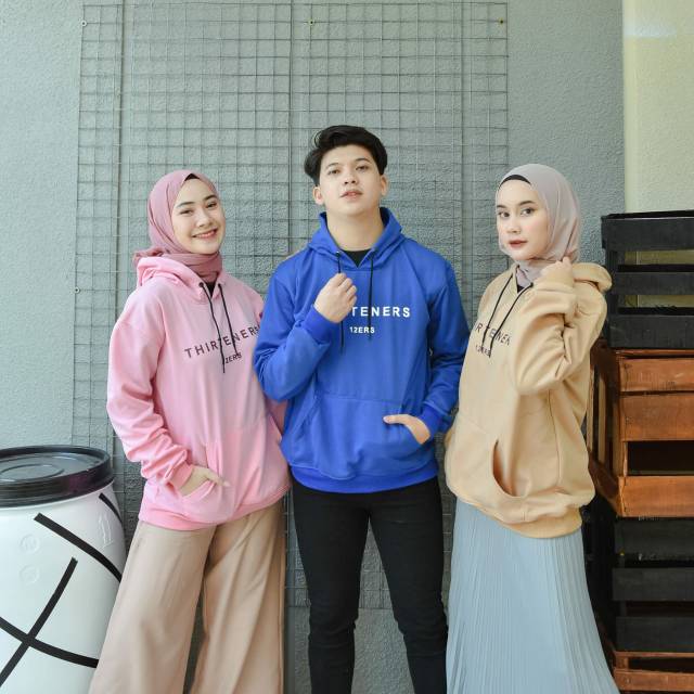 HOODIE THIRTENERS HOODIE TEBAL / HOODIE UNISEX