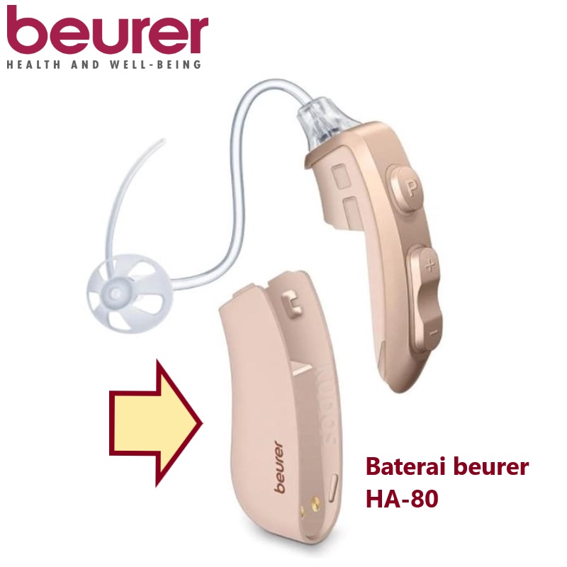 beurer HA 80 - Baterai Pengganti - Original - beurer HA80 Alat Bantu Dengar