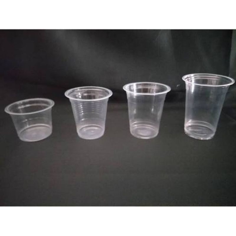 Gelas plastik 10oz 12oz 14oz 16oz @50gelas