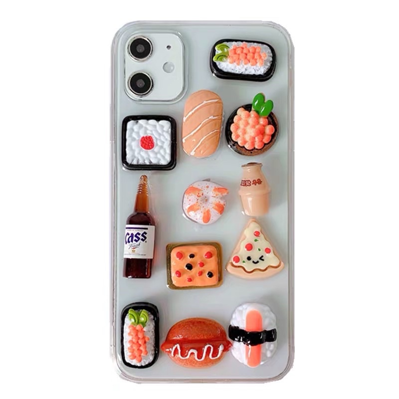 Sushi 3D Case Xiaomi Redmi Note 11 Pro 5g 4g 10 9 8 7 6 5 4 3 2 ultra 10T 8A 7A S2 S3 MI A3 PLUS LITE