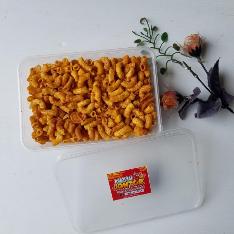 

MAKARONI SNACK JONTOR bumbu kering