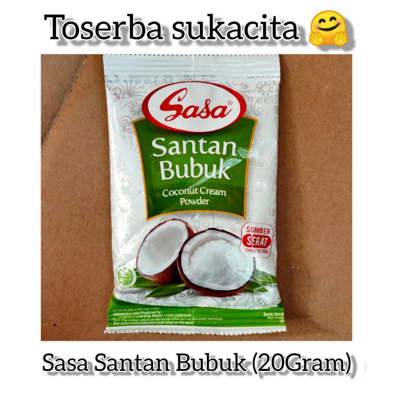 

Sasa Santan Bubuk (20Gram)