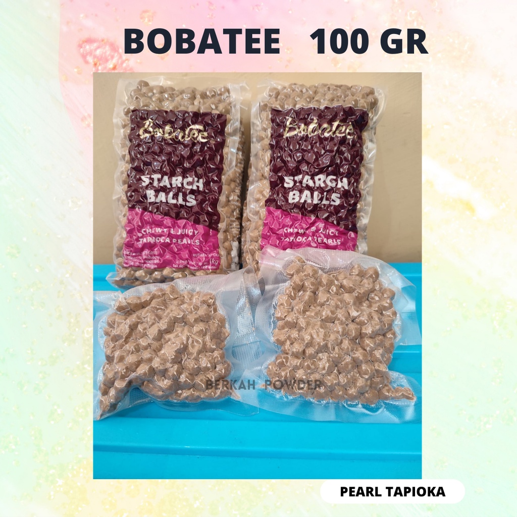 

BOBATEE 100gr / Boba Pearl Tapioka / Pearl Boba 100 Gr / bubble mutiara hitam / BOBA PEARL 100GR / BOBATE ORIGINAL / Boba instan / BOBA BROWN SUGAR / BUBBLE PEARL Tapioca