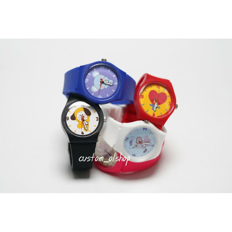 Jam Tangan BT21 BTS CHUBBY