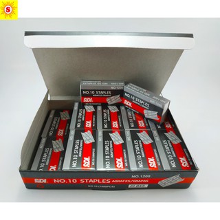 Jual ISI STAPLES SDI NO. 10 1200 (20 BOX ) | Shopee Indonesia