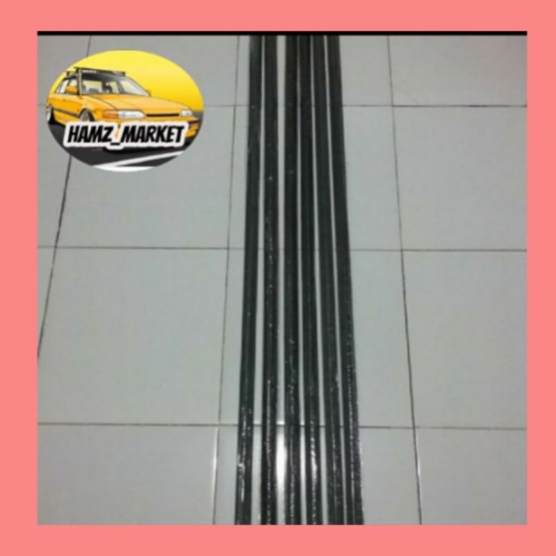 waterstrip weaterstrip list karet pintu pelipit kaca Civic nouva nova