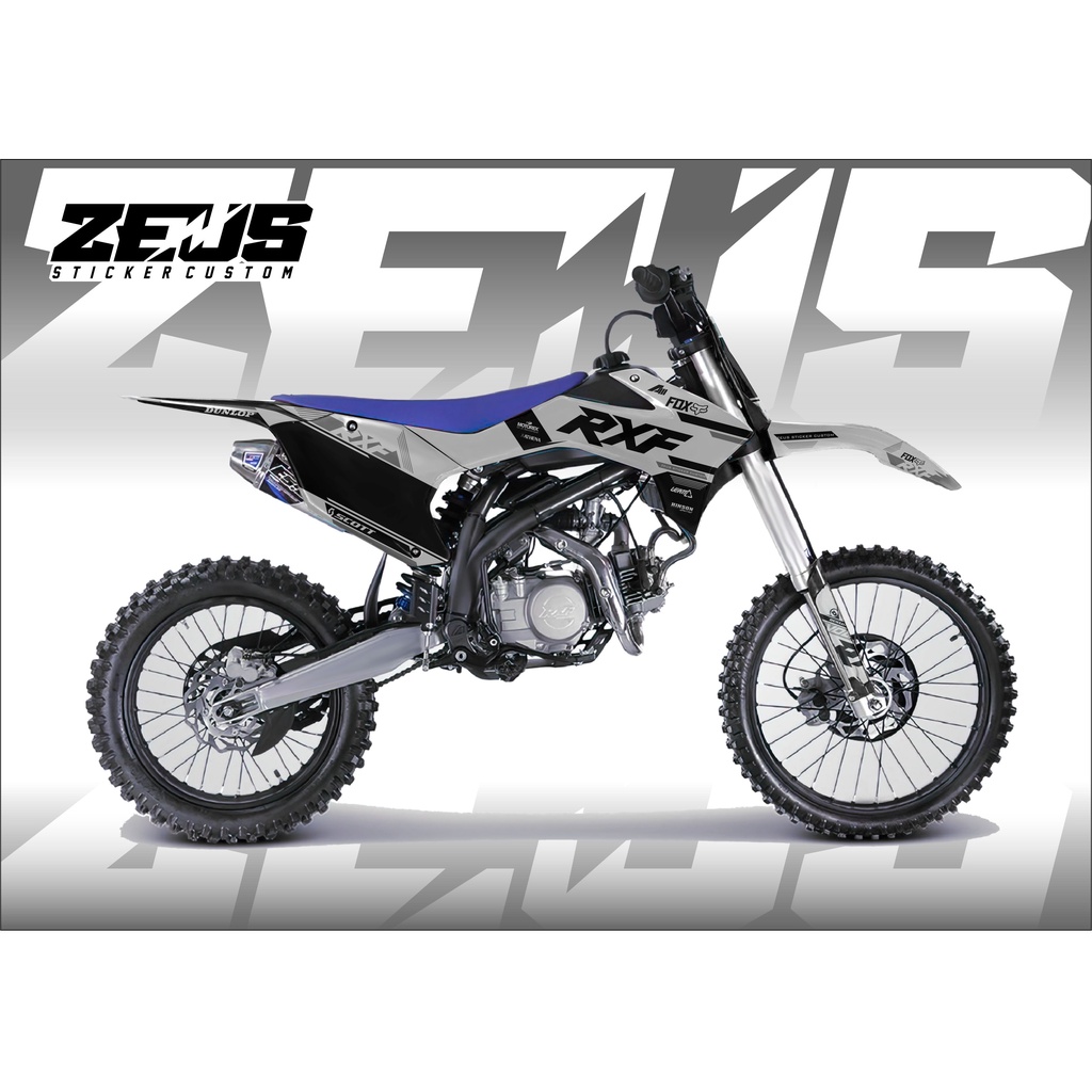 Decal Sticker - Stiker Dekal Rxf 150cc Zeus SC 04