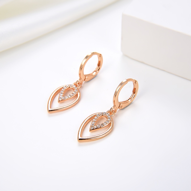 anting titanium wanita emas muda anti karat dewasa tusuk korea asli panjang dan luntur korea style selamanya dewasa 64e