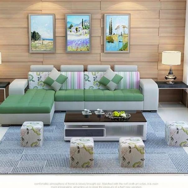 [FURNITURE SOFA] SOFA L LETTER MINIMALIS MODEL TERBARU 2021 FVF152CX2