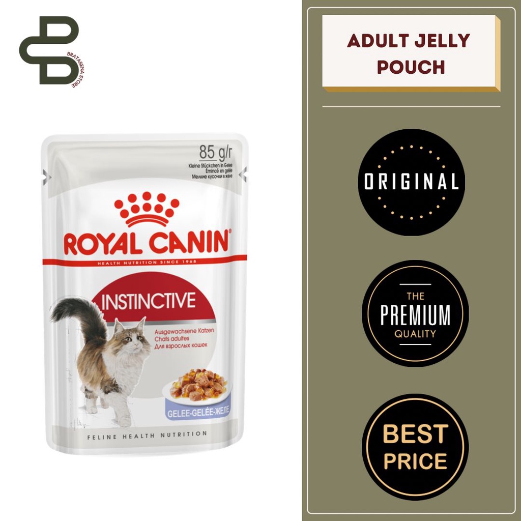 ROYAL CANIN INSTINCTIVE ADULT 85GR (JELLY)(SACHET)