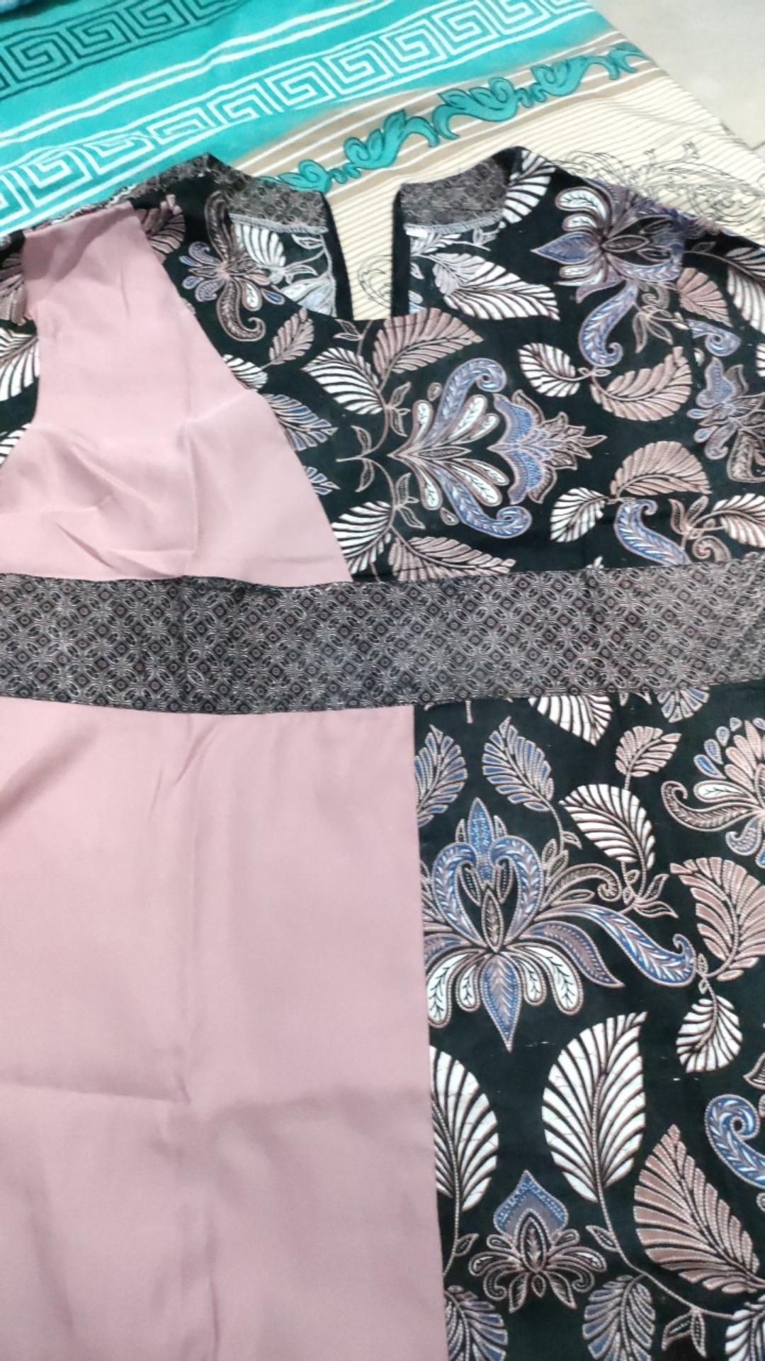 (bayar Dirumah)tunik Batik  Shibori Jumputan Terbariu  /hrb026 Yelbor