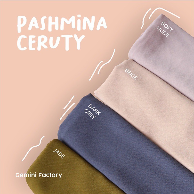 Hijab Pashmina Tali Pashmina Ceruty Pashmina Kekinian Pashmina Tasikmalaya | Hjb