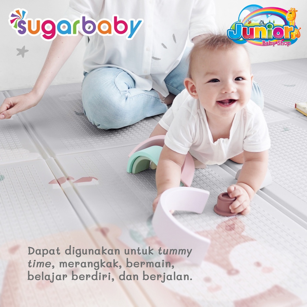 Sugarbaby Foldable Baby Playmat (Nature Series) / Playmat Lipat Anak / Karpet Lipat Bayi / Matras Bayi