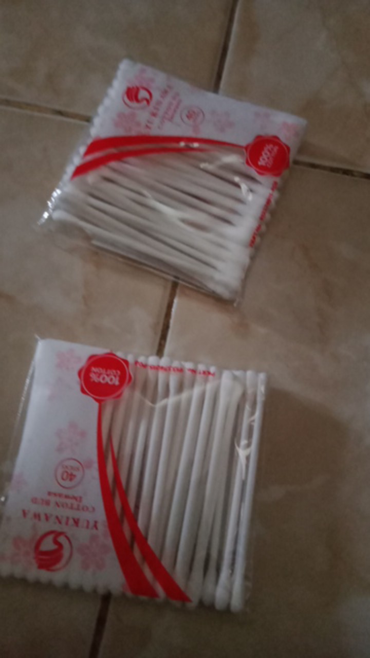 Cotton Bud 1pack Isi 40pcs