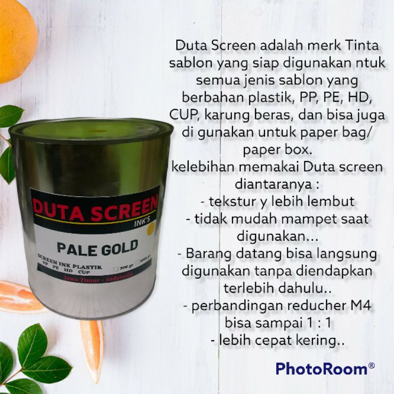 Jual Tinta Khusus Sablon Semua Jenis Plastik Dan Cup Warna Pale Gold Indonesia Shopee Indonesia