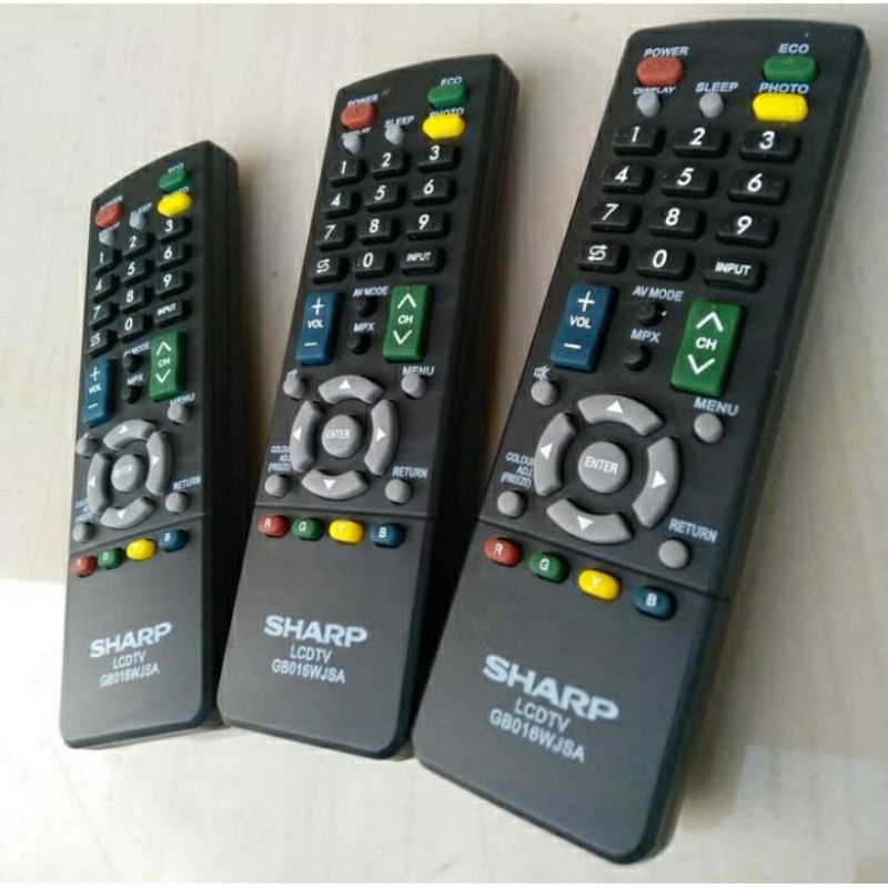 Remote Tv Sharp dan Tv Tabung Original