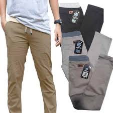 (size 27-38) CELANA RIP PANJANG // CHINO PANTS CHINOS KATUN STREACH KOLOR