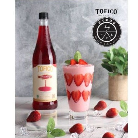 

Sirup stroberi1 Ltr - Strawberry syrup - Tofico Syrup