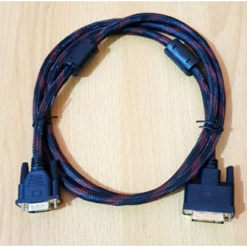 SKU-1014 KABEL DVI 24+5 TO VGA / DVI 24+5 PIN TO VGA