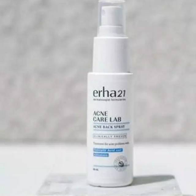 Erha acne back spray untuk jerawat di punggung dan dada