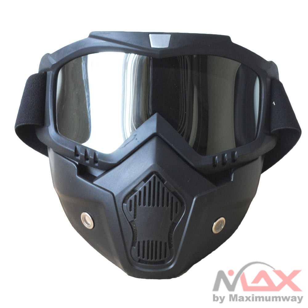 Motor sepada cross country anti batu kerikil debu Retro Windproof Kacamata Goggles Mask