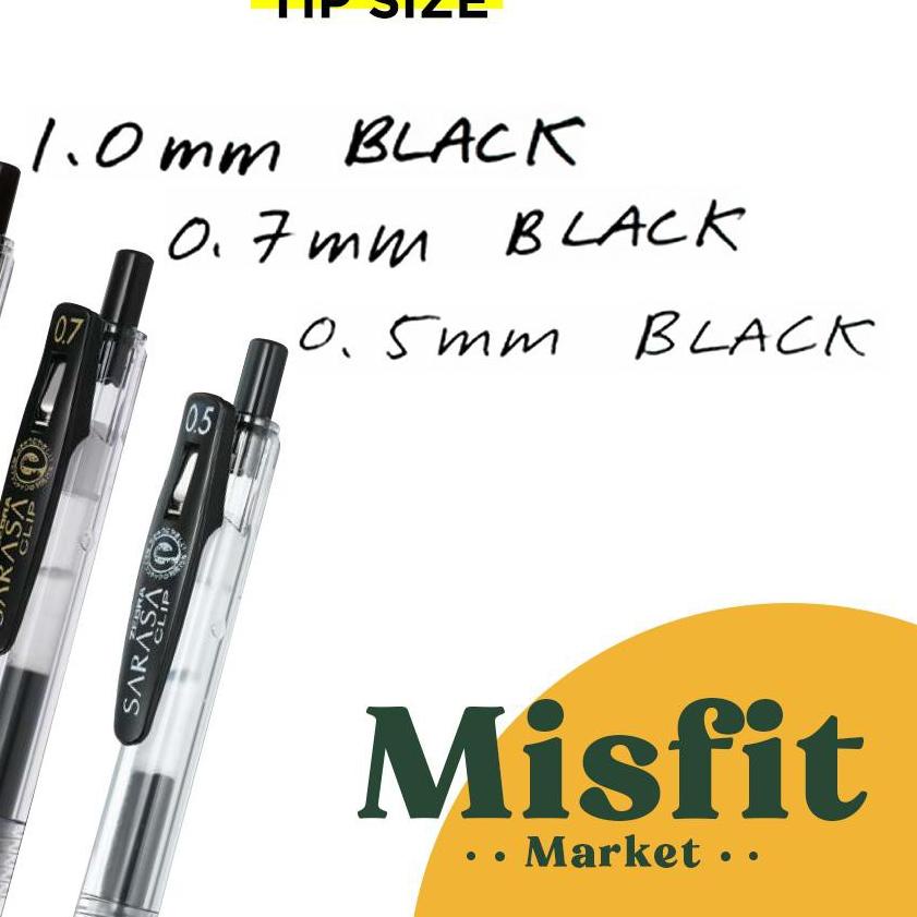 

✅Mantul ⚡ale❤ ZEBRA SARASA CLIP JJ15 Gel Pen 0.5 mm produck terlaris
