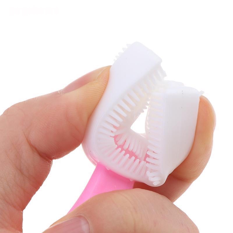 Sikat Gigi Anak Bayi Bentuk U Silikon Lembut Termurah Tooth Brush Baby U Shape Silicone