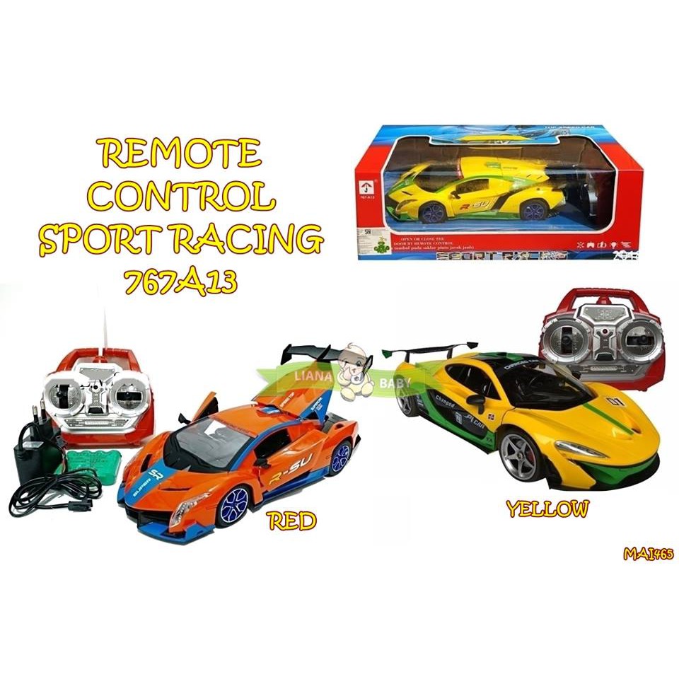 MAI465 MAINAN MOBIL REMOTE CONTROL SPORT RACING 767A13