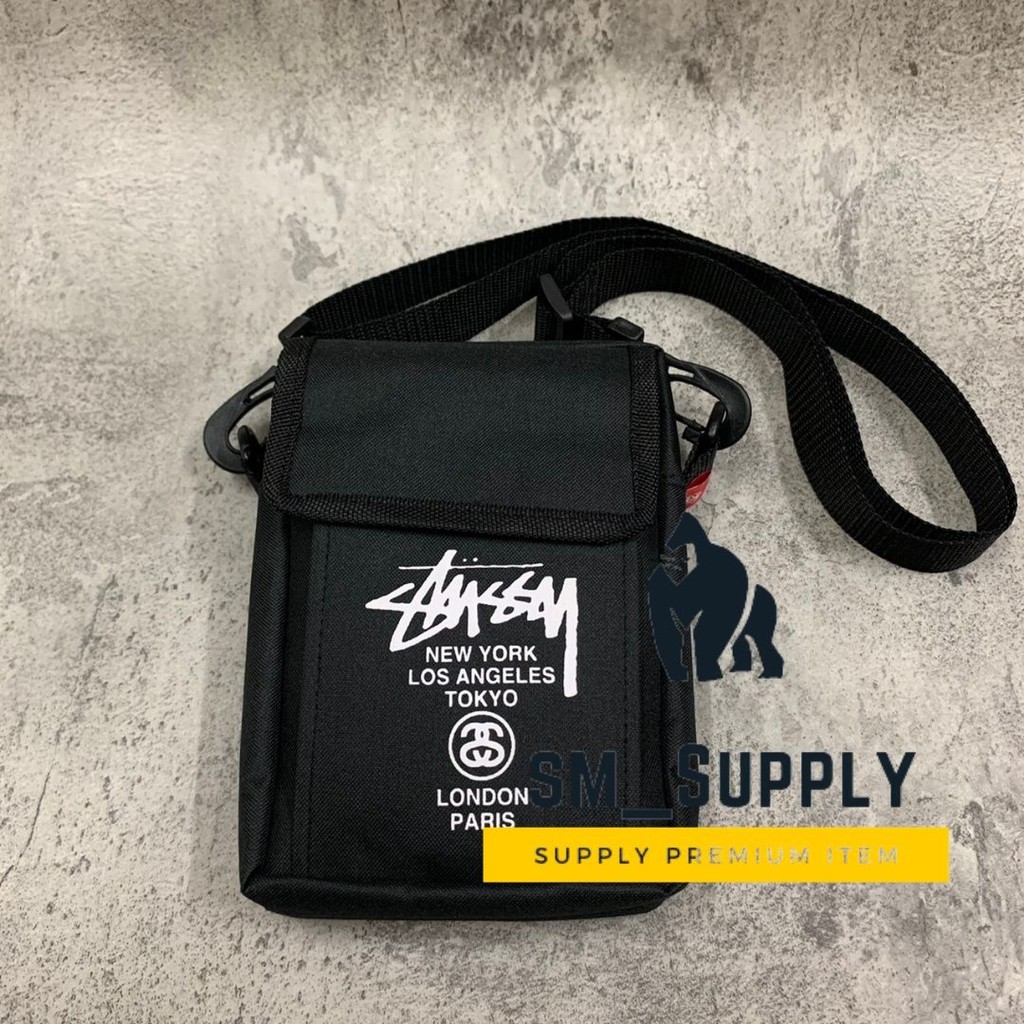 Tas Selempang Pria / Sling Bag / Termurah / Terbaik / Mini Stussy