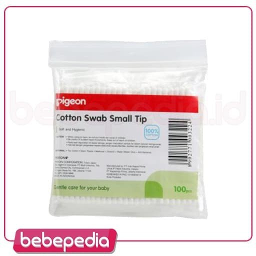 Pigeon Cotton Swab 100's Small Tip / Swab Buds 100s | Cotton Bud Korek - Kuping Bayi