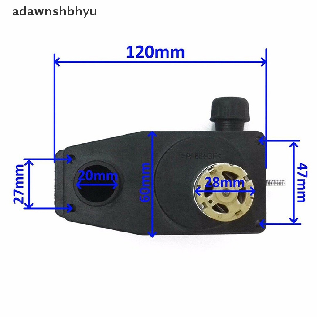 Adawnshbhyu 24V DC Wire Feed Assembly Motor Pelabuhan Listrik Freight MIG Welder Feeder