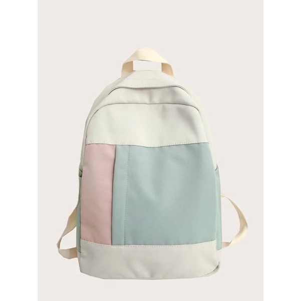 Tas Sekolah Aesthetic Korean Style Ransel Tas aesthetic Ransel Wanita Murah Tas Sekolah  Ransel Backpack Original Aesthetic