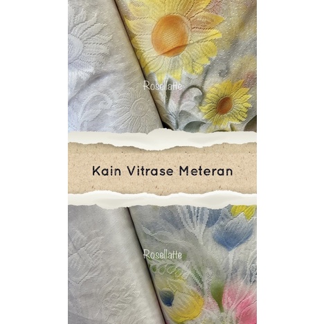 Kain Vitrase Gorden Meteran