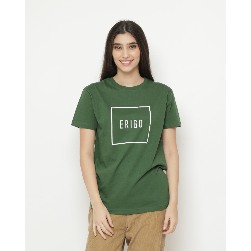 

Erigo T-Shirt Box White Green