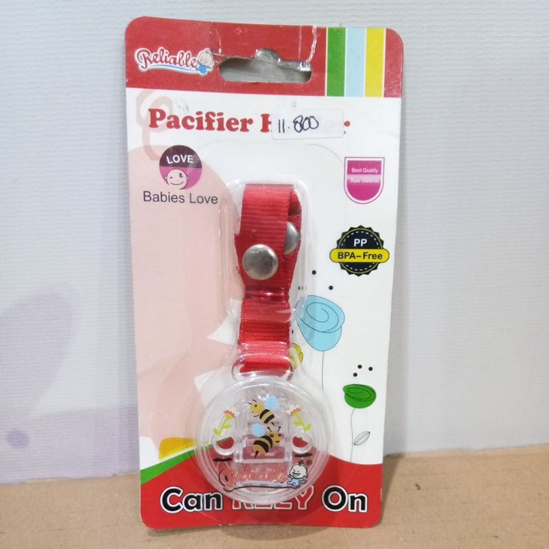 RELIABLE PACIFIER HOLDER CAN RELY ON RAC-8859