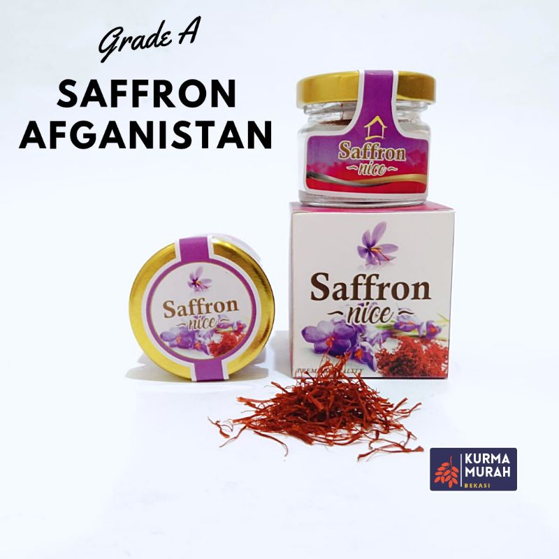 

Saffron Afghanistan Grade A 100% Asli Original