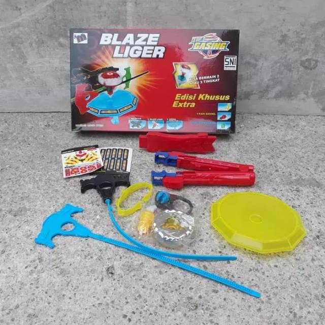 Mainan Gasing Arena Tor Blade Edukasi - Set Gangsing Anak Edukatif