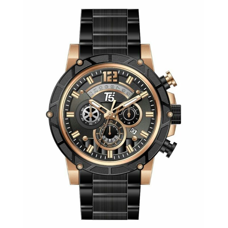 Jam tangan  pria T5 H3813 chrono sport ORIGINAL tahan air
