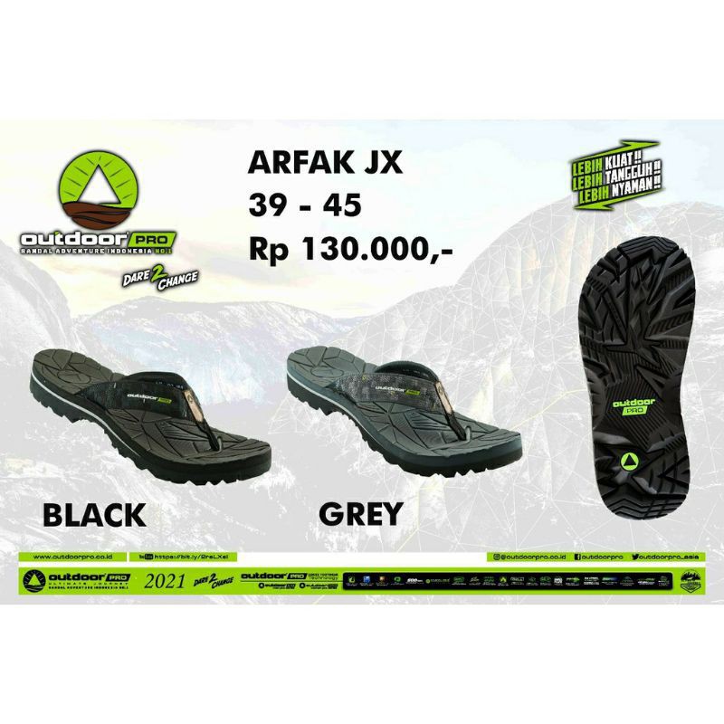 Sandal Gunung Japit Outdoor Pro ARFAX JX