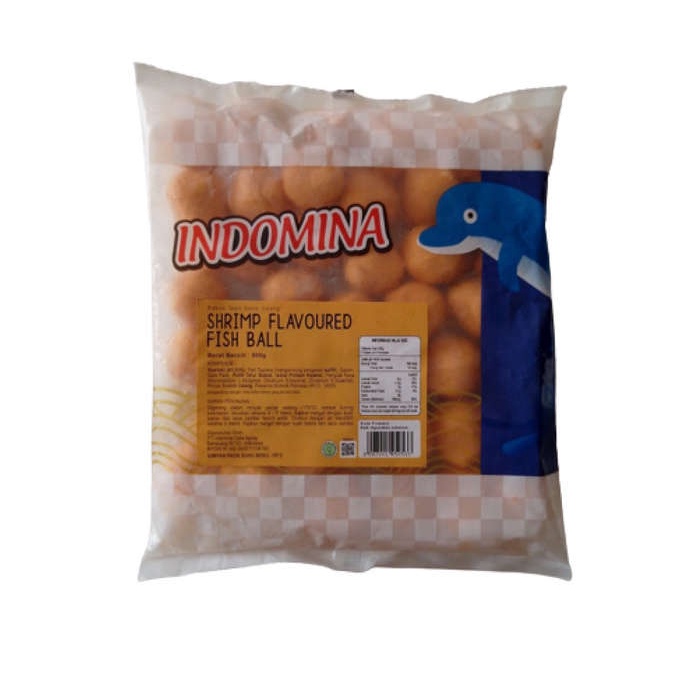 

Indomina Shrimp Flavoured Fish Ball 500Gr