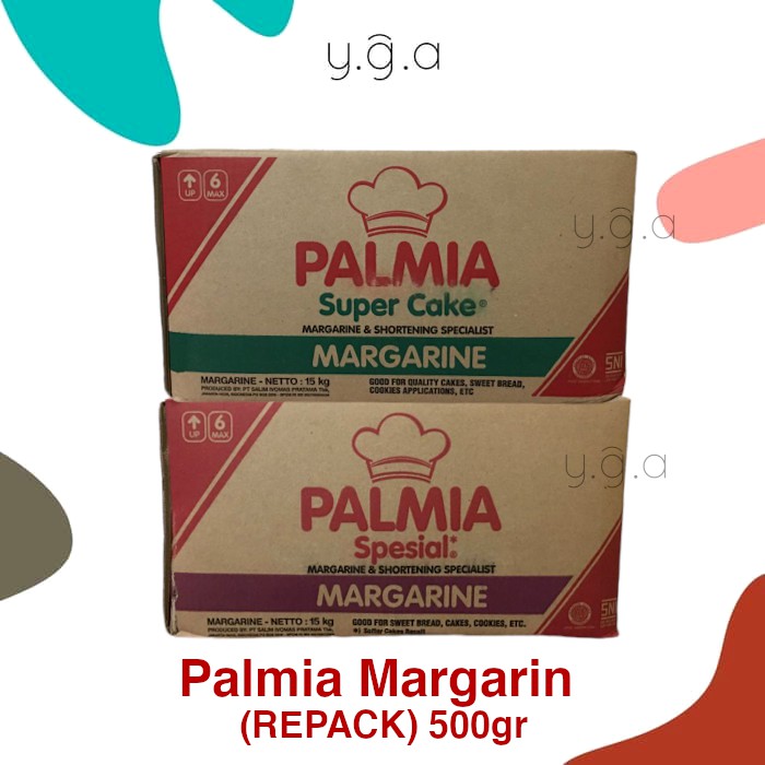 

Palmia Spesial Margarine / Super Cake Margarin Shortening (REPACK) 500gr