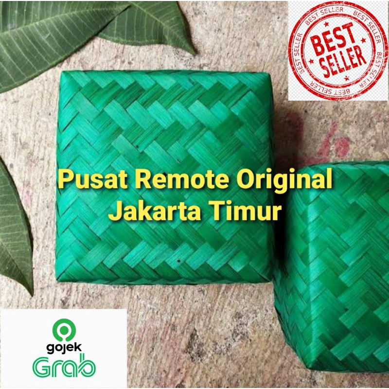 BESEK BAMBU WARNA 18X18 BESEK NASI BESEK HAMPERS 18cm PITI SEPASANG