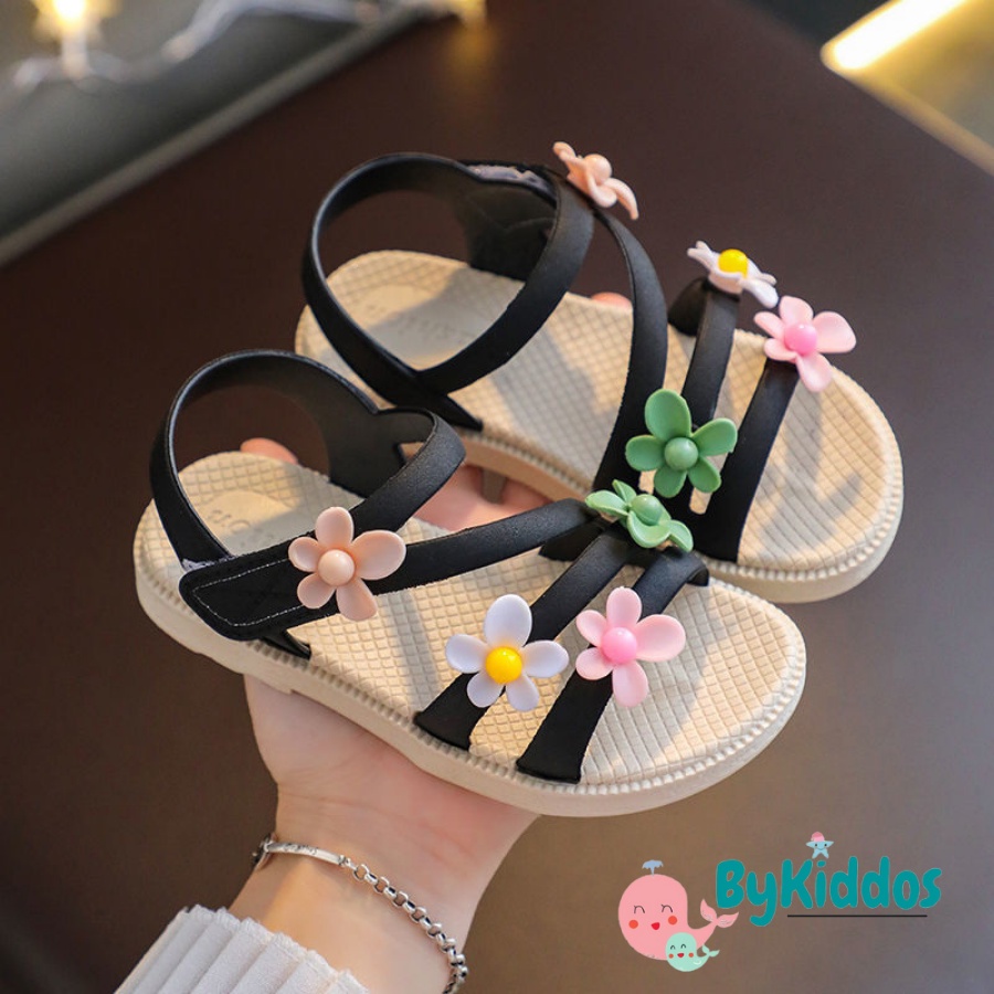 ByKiddos - Sandal Anak Perempuan Bahan Karet Model Lucu Import