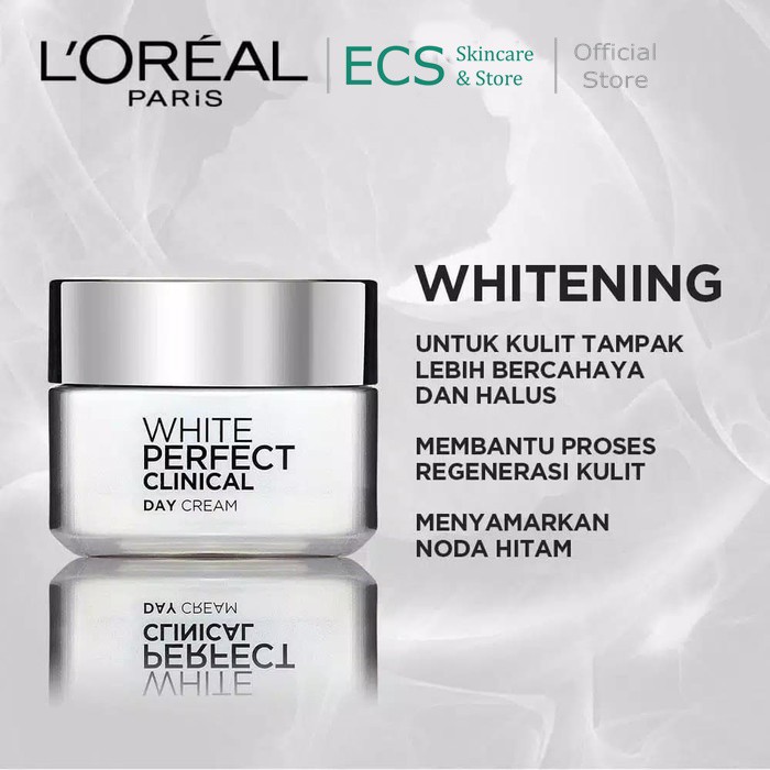 Paket Loreal Paris WHITE AURA PERFECT CLINICAL - Skincare Putih Glowing Menghilangkan Flek CTMP BPOM