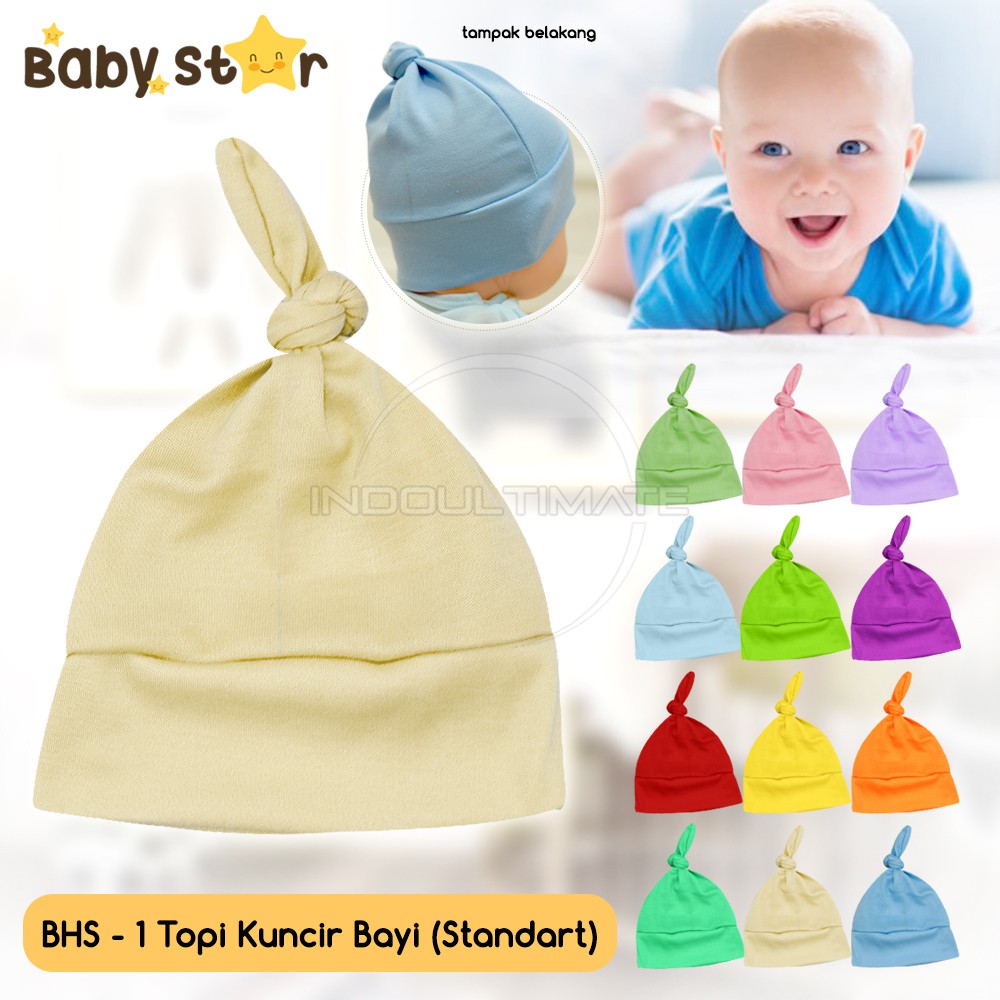 Topi Bayi Baru Lahir Baby Star/Laki-laki/Perempuan/Kupluk Bayi/Baby Hat
