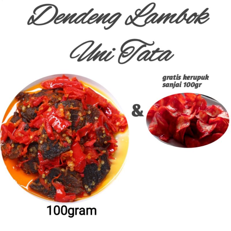 

Dendeng Lambok /basah 100gram uni tata