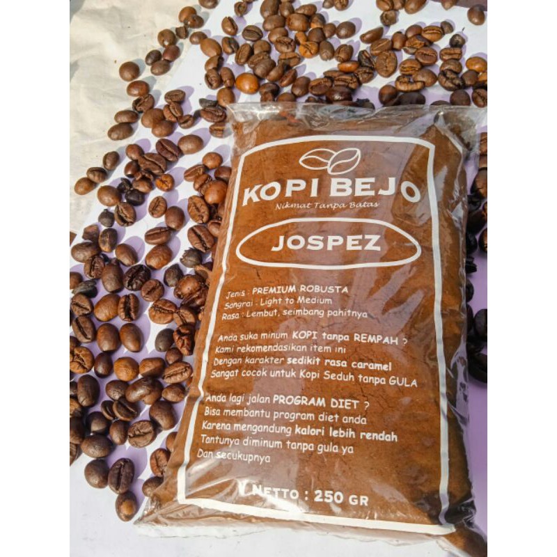 

Kopi Bubuk Murni ( Kopi Bejo Jospez )